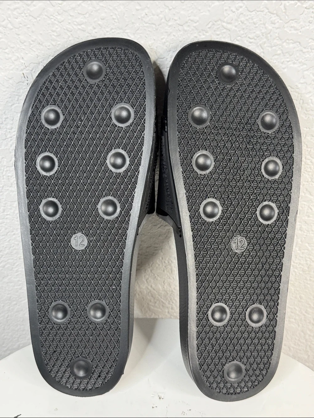 INK POISONING MENS LEVIATHAN BLACK SLIDES GOTHIC LIMITED EDITION MENS SIZE 12